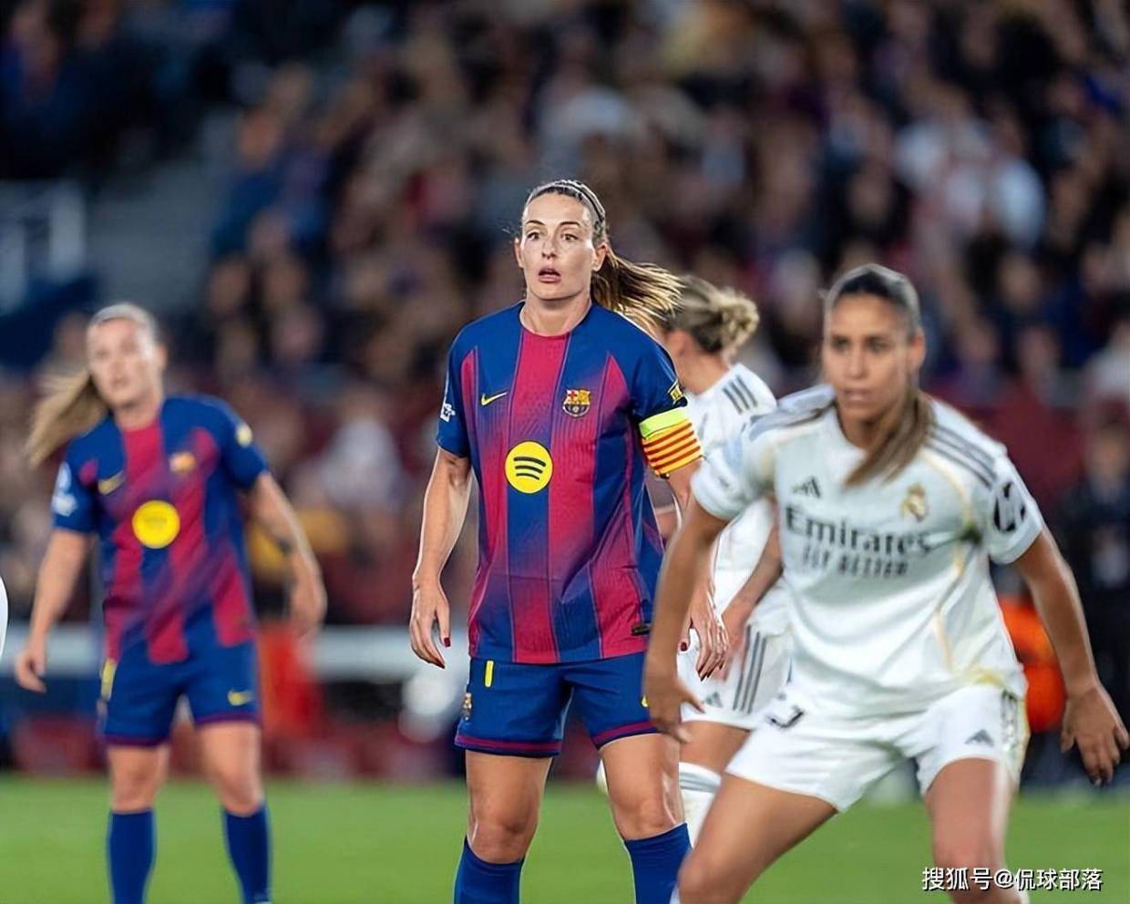 6万人观战!巴萨女足6-0皇马 总比分12-2进欧冠4强 9天内3杀死敌